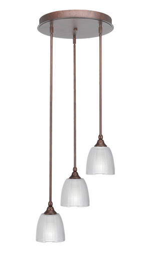 Empire Three Light Cluster Pendalier in Bronze (200|2143-BRZ-500)