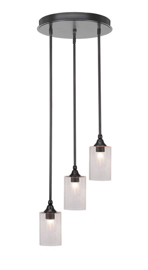 Empire Three Light Cluster Pendalier in Espresso (200|2143-ES-300)