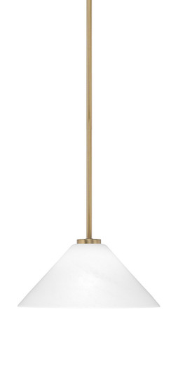 Atlas One Light Mini Pendant in New Age Brass (200|4501-NAB-2121)