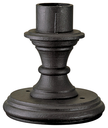 Mounts and Posts Pier Mount in Sand Coal With Silver Accents (7|7910-32)