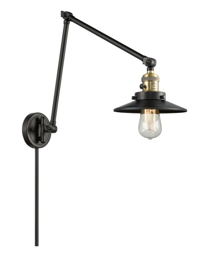 Franklin Restoration LED Swing Arm in Black Antique Brass (405|238-BAB-M6-LED)