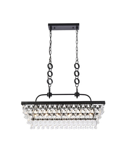 Nordic Six Light Pendant in Black (173|1219G32BK)