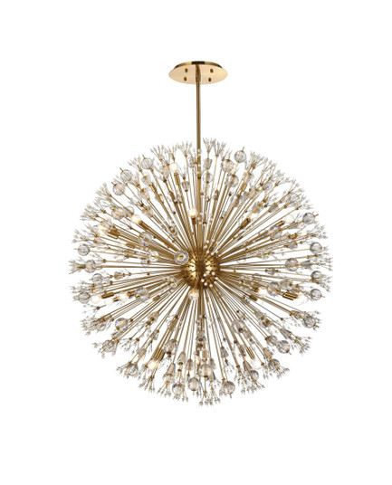 Vera 34 Light Pendant in Gold (173|2500D50SG)