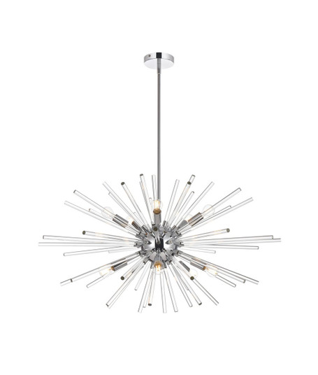 Sienna Ten Light Pendant in Chrome (173|2502D36C)