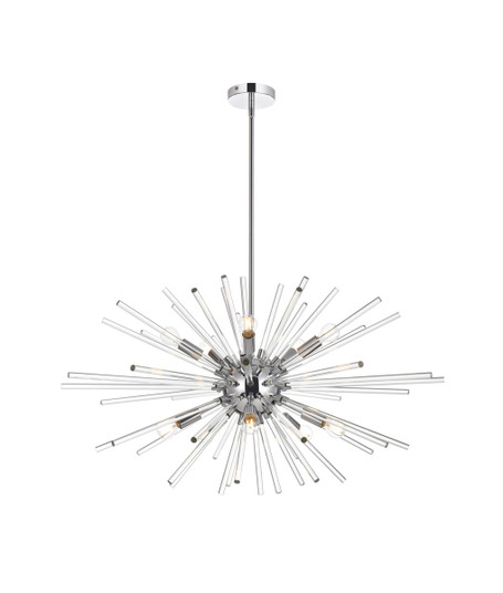 Sienna Ten Light Pendant in chrome (173|2502D36C)