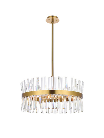 Serephina 14 Light Pendant in satin gold (173|6200D25SG)