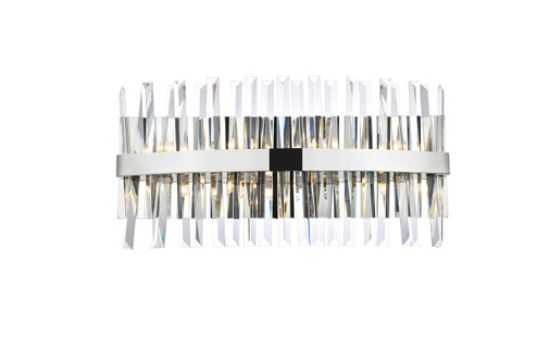 Serephina Eight Light Bath Sconce in chrome (173|6200W24C)
