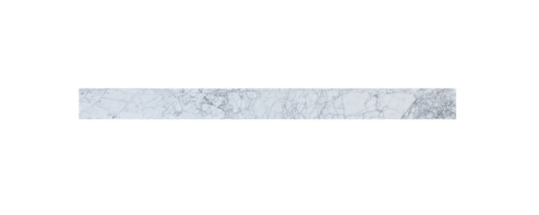 Backsplash in Carrara White (173|BS1248CRA)