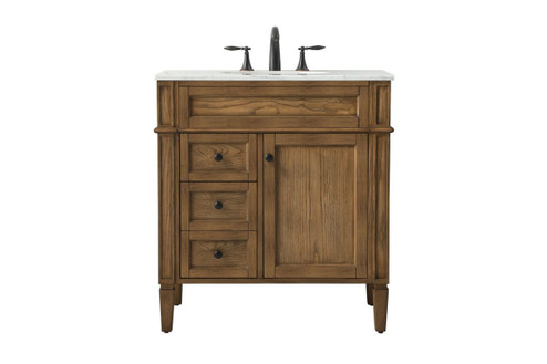 Park Avenue Single Bathroom Vanity in Driftwood (173|VF12532DW)