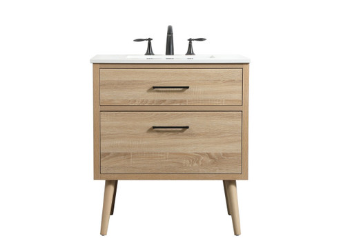 Boise Single Bathroom Vanity in Mango Wood (173|VF41030MW)