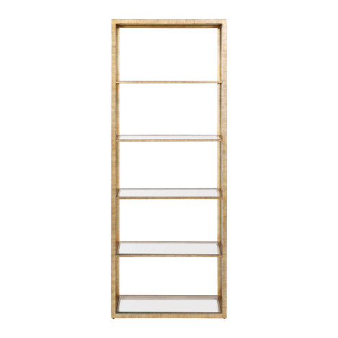 Strie Bookcase in Antique Brass (45|H0115-7724)