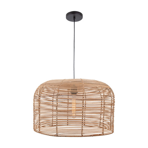 Basco One Light Pendant in Natural (45|H0118-8600)