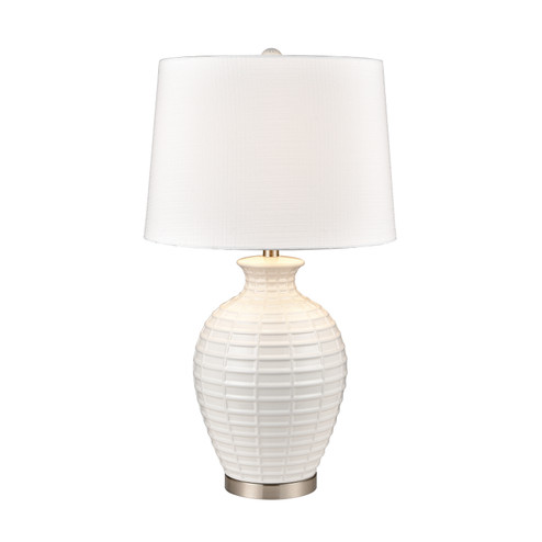 Junia One Light Table Lamp in White (45|S0019-9472)