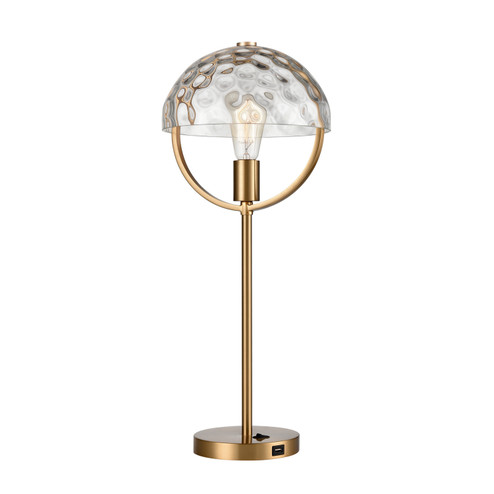Parsons Avenue One Light Table Lamp in Aged Brass (45|S0019-9562)