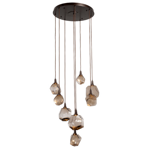 Gem LED Pendant in Burnished Bronze (404|CHB0039-08-BB-A-C01-L1)