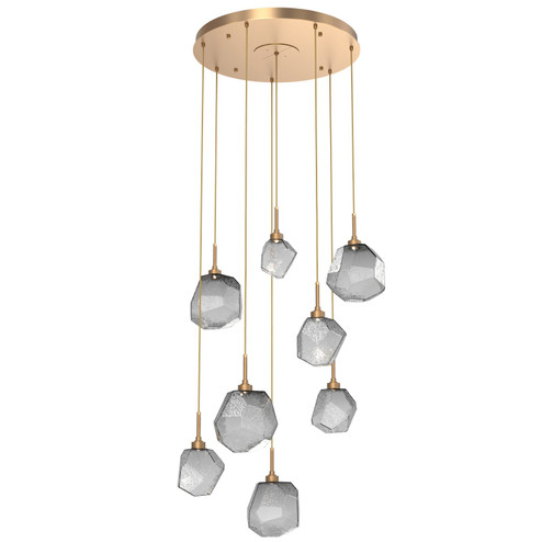 Gem LED Pendant in Novel Brass (404|CHB0039-08-NB-S-C01-L1)