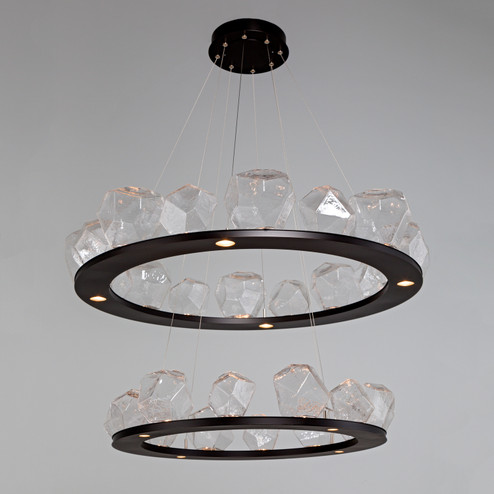 Gem LED Chandelier in Burnished Bronze (404|CHB0039-2B-BB-S-CA1-L1)