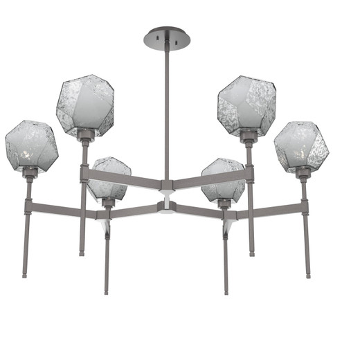 Gem LED Chandelier in Graphite (404|CHB0039-39-GP-S-001-L3)