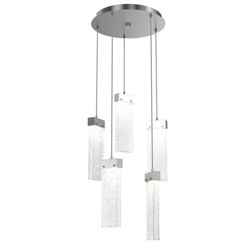 Parallel LED Pendant in Classic Silver (404|CHB0042-05-CS-CR-C01-L1)