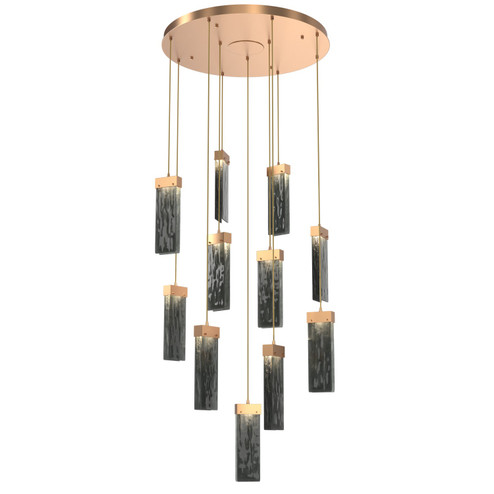 Parallel LED Pendant in Novel Brass (404|CHB0042-11-NB-SG-C01-L1)