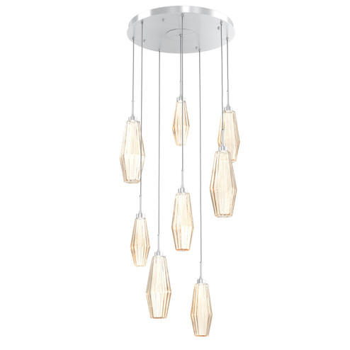 Aalto LED Pendant in Classic Silver (404|CHB0049-08-CS-RA-C01-L1)