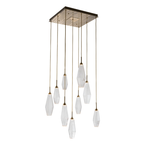 Aalto LED Pendant in Burnished Bronze (404|CHB0049-09-BB-RA-C01-L1)