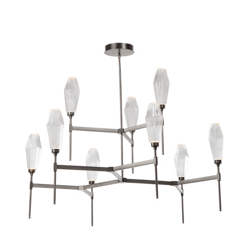 Aalto LED Chandelier in Burnished Bronze (404|CHB0049-54-BB-RC-001-L1)