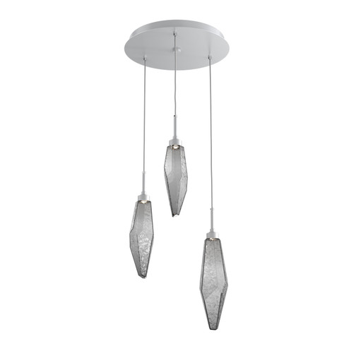 Rock Crystal LED Pendant in Classic Silver (404|CHB0050-03-CS-CS-C01-L1)