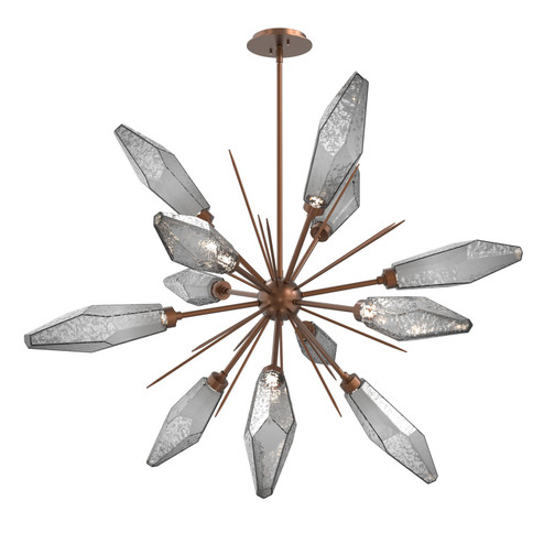 Rock Crystal LED Lantern in Burnished Bronze (404|CHB0050-0A-BB-CS-001-L1)