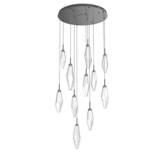 Rock Crystal LED Pendant in Graphite (404|CHB0050-11-GP-CC-C01-L3)