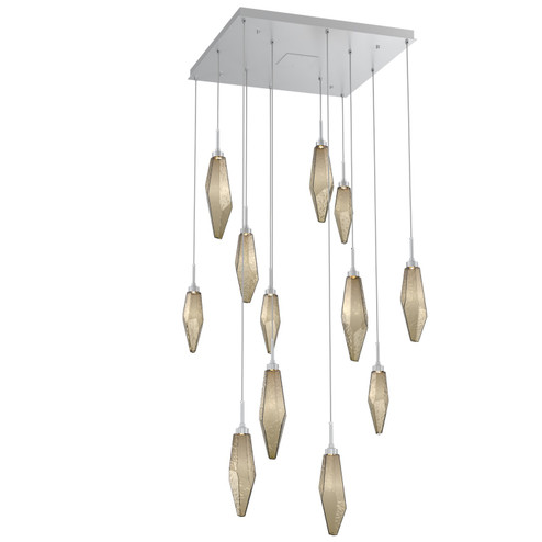 Rock Crystal LED Pendant in Classic Silver (404|CHB0050-12-CS-CB-C01-L1)
