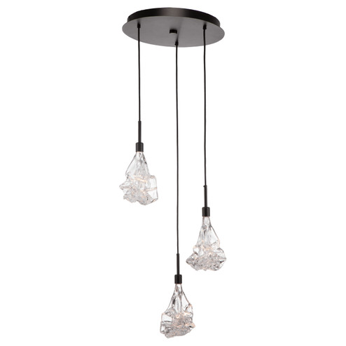 Blossom LED Pendant in Burnished Bronze (404|CHB0059-03-BB-BC-C01-L1)