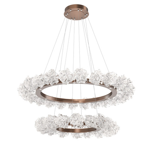 Blossom LED Chandelier in Burnished Bronze (404|CHB0059-2B-BB-BC-CA1-L3)