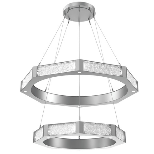 Glacier LED Chandelier in Classic Silver (404|CHB0061-2B-CS-GC-CA1-L1)