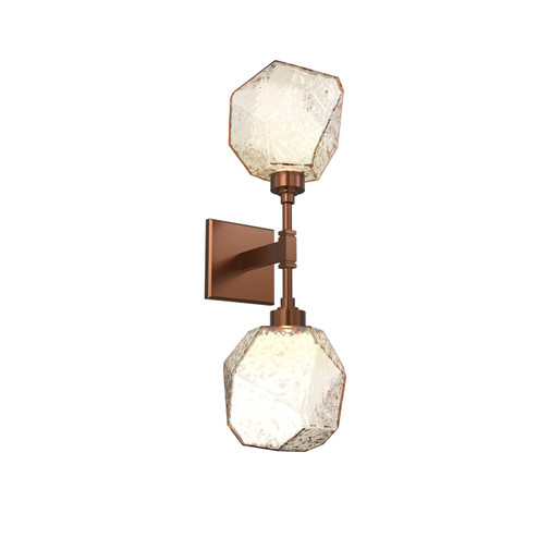 Gem LED Wall Sconce in Burnished Bronze (404|IDB0039-02-BB-A-L1)