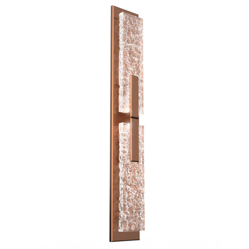 Glacier LED Wall Sconce in Burnished Bronze (404|IDB0061-02-BB-GC-L1)