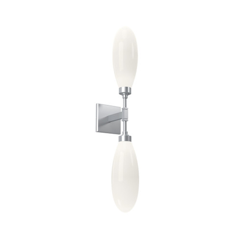Fiori LED Wall Sconce in Classic Silver (404|IDB0071-02-CS-WL-L3)