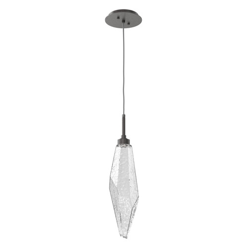 Rock Crystal LED Pendant in Graphite (404|LAB0050-19-GP-CC-C01-L1)