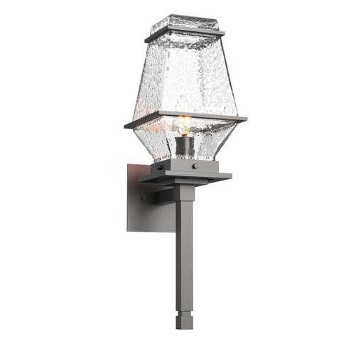 Outdoor Lighting One Light Wall Sconce in Argento Grey (404|ODB0077-02-AG-C-E2)