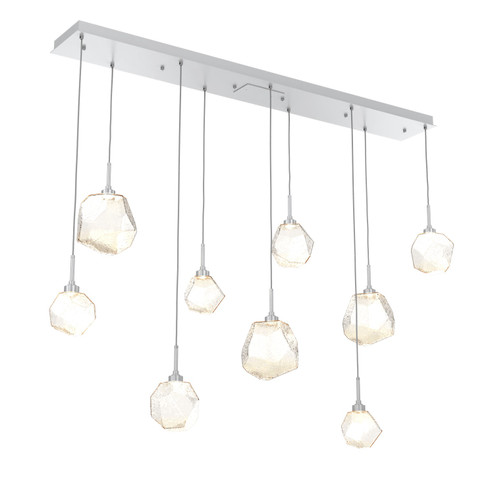 Gem LED Linear Pendant in Classic Silver (404|PLB0039-09-CS-A-C01-L3)