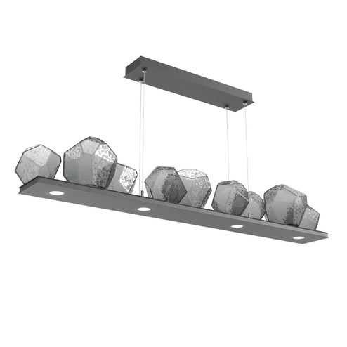 Gem LED Linear Suspension in Graphite (404|PLB0039-0C-GP-S-CA1-L3)
