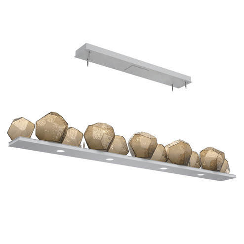 Gem LED Linear Suspension in Classic Silver (404|PLB0039-0E-CS-B-CA1-L1)
