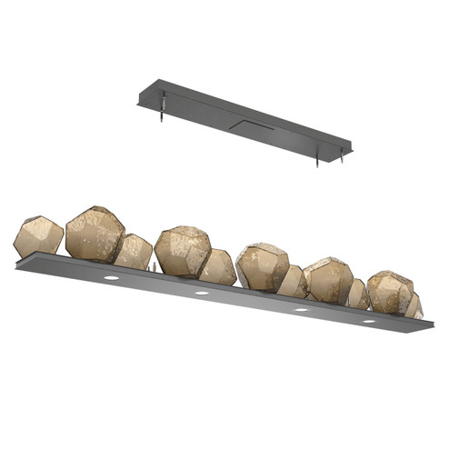 Gem LED Linear Suspension in Graphite (404|PLB0039-0E-GP-B-CA1-L1)