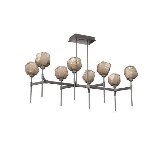 Gem LED Linear Suspension in Graphite (404|PLB0039-50-GP-B-001-L3)