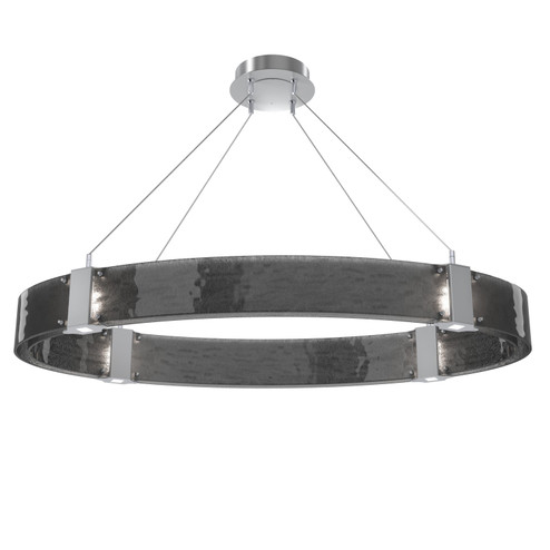 Parallel LED Chandelier in Classic Silver (404|PLB0042-44-CS-SG-CA1-L3)