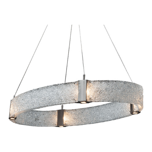 Parallel LED Chandelier in Graphite (404|PLB0042-44-GP-CR-CA1-L1)