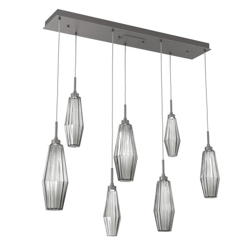 Aalto LED Pendant in Graphite (404|PLB0049-07-GP-RS-C01-L3)