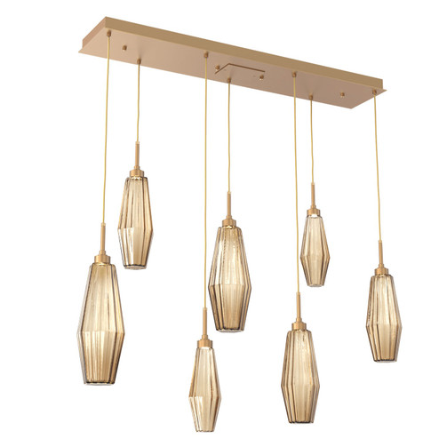 Aalto LED Pendant in Novel Brass (404|PLB0049-07-NB-RB-C01-L1)
