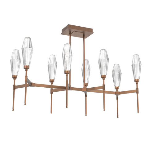 Aalto LED Linear Suspension in Burnished Bronze (404|PLB0049-48-BB-RC-001-L1)