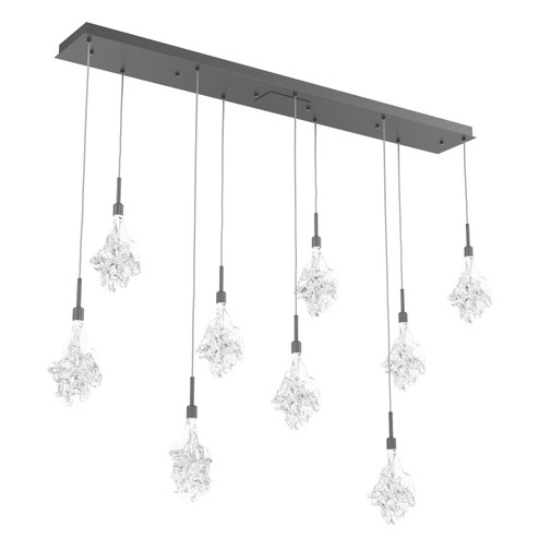 Blossom LED Linear Pendant in Graphite (404|PLB0059-09-GP-BC-C01-L1)
